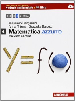 matematica azzurro 4 maths fc17 = 9788808115218