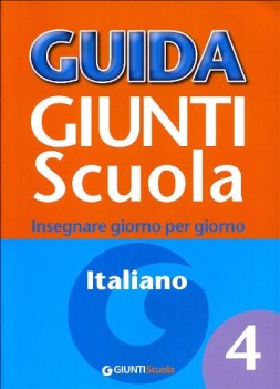 guida giunti scuola 4 italiano