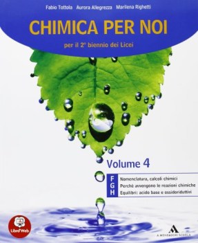 chimica per noi 4 +dvd chimica e merceologia