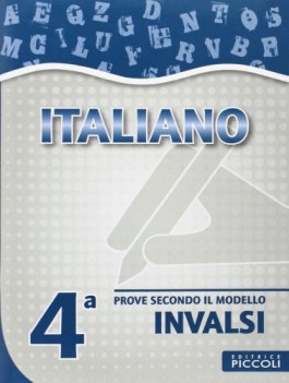 italiano 4 prove secondo il modello invalsi