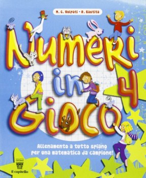 numeri in gioco x 4 elem. libri vacanze