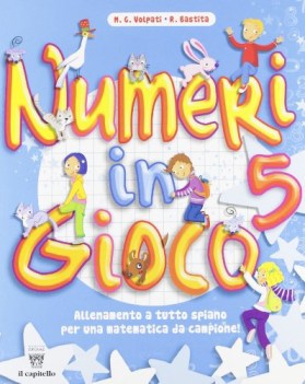 numeri in gioco x 5 elem. libri vacanze