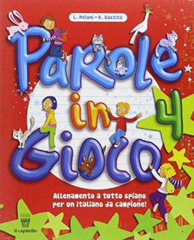 parole in gioco x 4 elem. libri vacanze