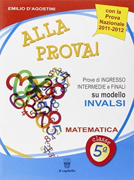 alla prova x 5 elem. matem. prove su modello invalsi