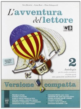 avventura del lettore 2 compatto + libro digitale - libro misto