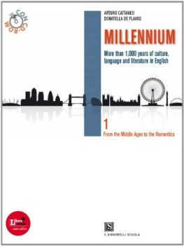 millennium 1 +cd inglese, antol.e lett.