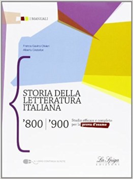 storia della letteratura italiana 800/900