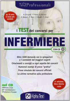 test dei concorsi per inferieme con cdrom 6edizione