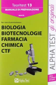 teoritest 13 biologia biotecn. farmacia chimica agraria CTF