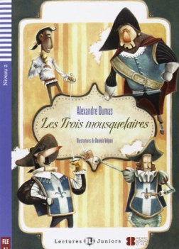 trois mousquetaires francese, antol.e lett.