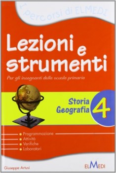 lezioni e strumenti 4 storia geografia