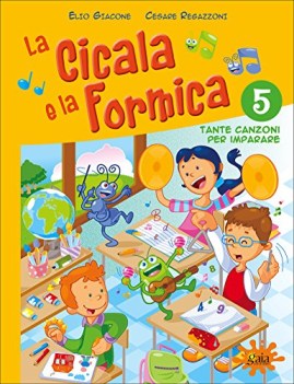 cicala e la formica x 5 elem. +cd