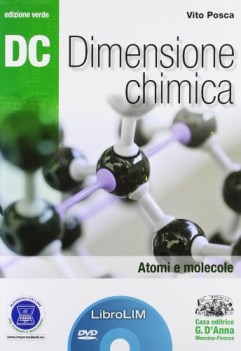 dc dimensione chimica ed verde atomi e molecole