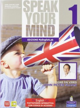 speak your mind 1 edition myenglab UGUALE9788883391798