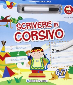 scrivere in corsivo