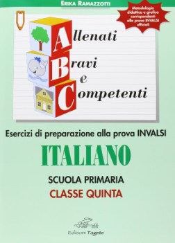 abc allenati bravi compet. 5 ital. prove invalsi