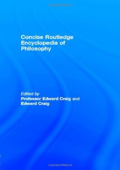 concise routledge encyclopedia of philosophy