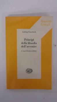 principi della filosofia dell\'avvenire