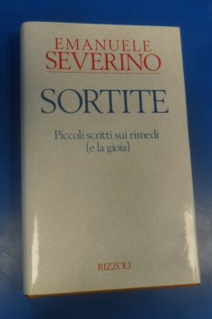 Sortite piccoli scritti sui rimedi (e la gioia)