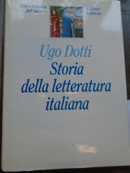 storia della letteratura italiana