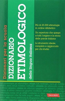 dizionario etimologico scuola