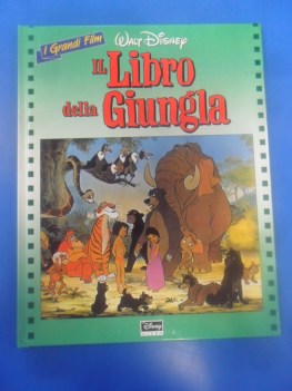 libro della giungla grandi film disney cartonato