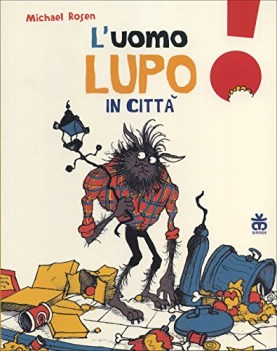 uomo lupo in citta