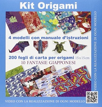 kit origami 10 fantasie giapponesi