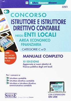 concorso istruttore e istruttore direttivo contabile negli enti locali