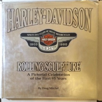 harley davidson, rolling sculpture