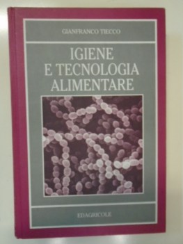 igiene e tecnologia alimentare