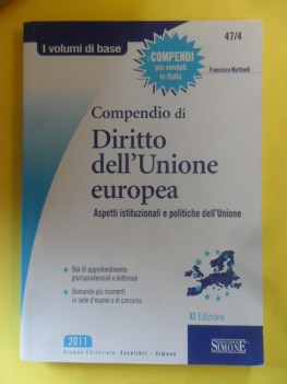 compendio di diritto dell\'unione europea