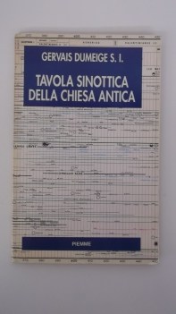 tavola sinottica della chiesa antica dalle origini al v secolo