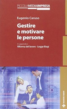 gestire e motivare le persone