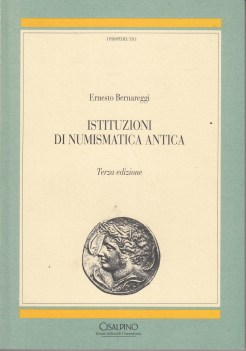 istituzioni di numismatica antica terza edizione