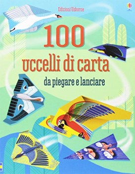 100 uccelli di carta da piegare e lanciare