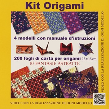 kit origami 10 fantasie astratte