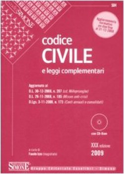 codice civile e leggi complementari con cdrom