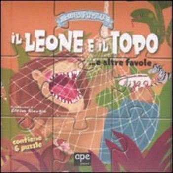 leone e il topo e altre favole libro puzzle