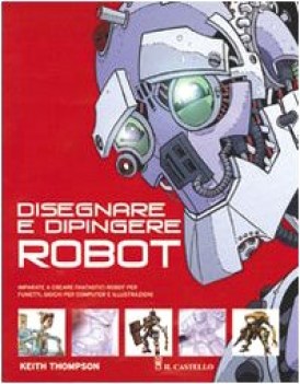 disegnare e dipingere robot