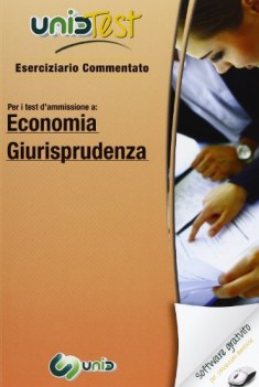 unidtest eserciziario commentato E8 per test di ammissione a economia giurispru