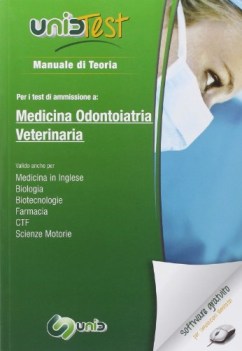 unidtest 1 manuale di teoria per i test di ammissione a medicina odontoiatria