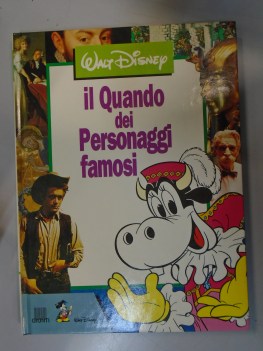 quando dei personaggi famosi - walt disney