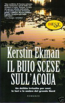 buio scese sullacqua