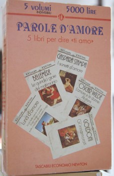 parole damore (5 vol.)