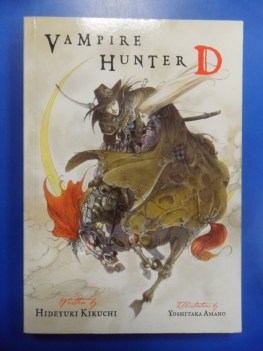 Vampire Hunter D. Volume 1. Horror lingua inglese illustrazioni Yoshitaka Amano