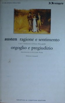 ragione e sentimento orgoglio e pregiudizio