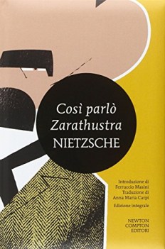 cosi parlo zarathustra ediz. integrale