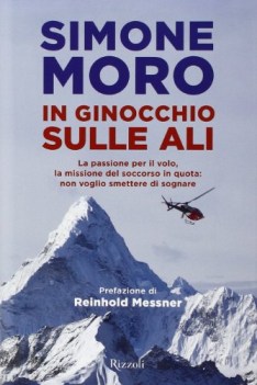 in ginocchio sulle ali