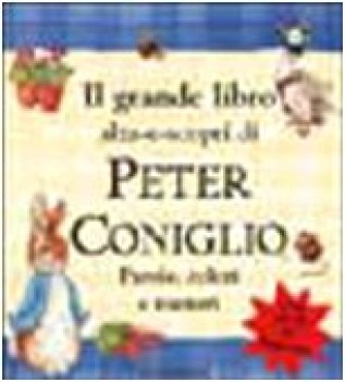 grande libro alza e scopri di peter coniglio